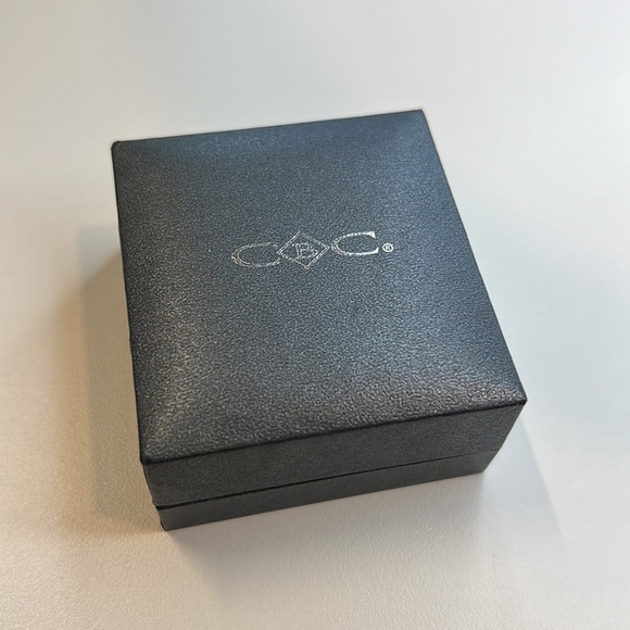 CBC Silver Chain Necklace w/ Silver & Red Gemstone Heart Pendant, NWT! - Picture 4 of 4